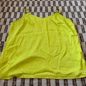 Lime Green Sleeveless Tank Top